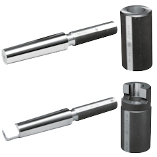 Taper gauges for morse taper MK 0 - MK 6 :
<ul>
<li>Plugs according to DIN 229</li>
<li>Short sleeves according to DIN229</li>
<li>Plugs with tang according to DIN 230</li>
<li>Sleeves with one-side tang according to DIN 230</li></ul>