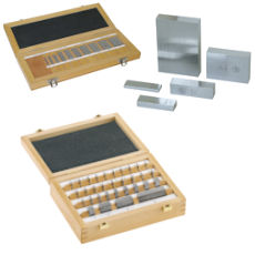 Gauge blocks single or as set, accuracy grade K, 0, 1 or 2