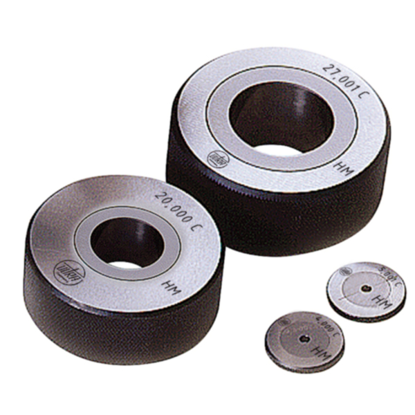 Tungsten carbide setting ring gauge DIN 2250-C for measuring instruments, Nominal size Ø 17 mm