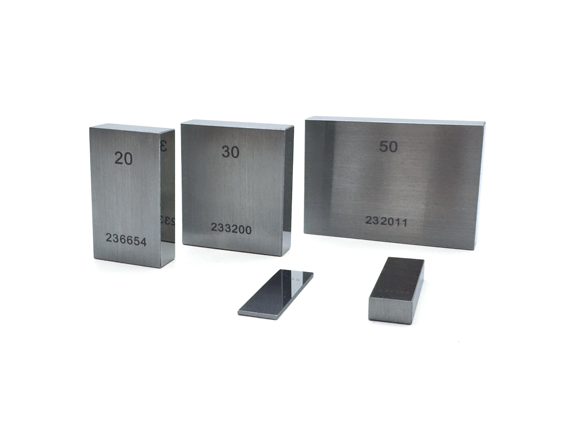 Single gauge block made of tungsten carbide, Accuracy grade 1, Nominal size 60 mm