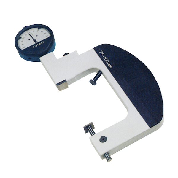 Adjustable comparator snap gauge, 
Range: 50 mm - 75 mm, Measuring faces: 15 mm x 15 mm