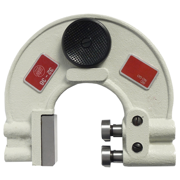 Adjustable limit snap gauge with one-ended jaws, Range: 13 mm - 19 mm